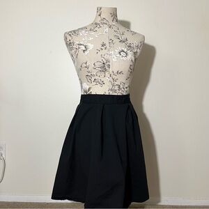 Target A New Day Cotton Full Black Mini Skirt Size Large L